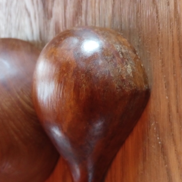 Wood Soup Bowls and Ladel - Picture 7 of 10